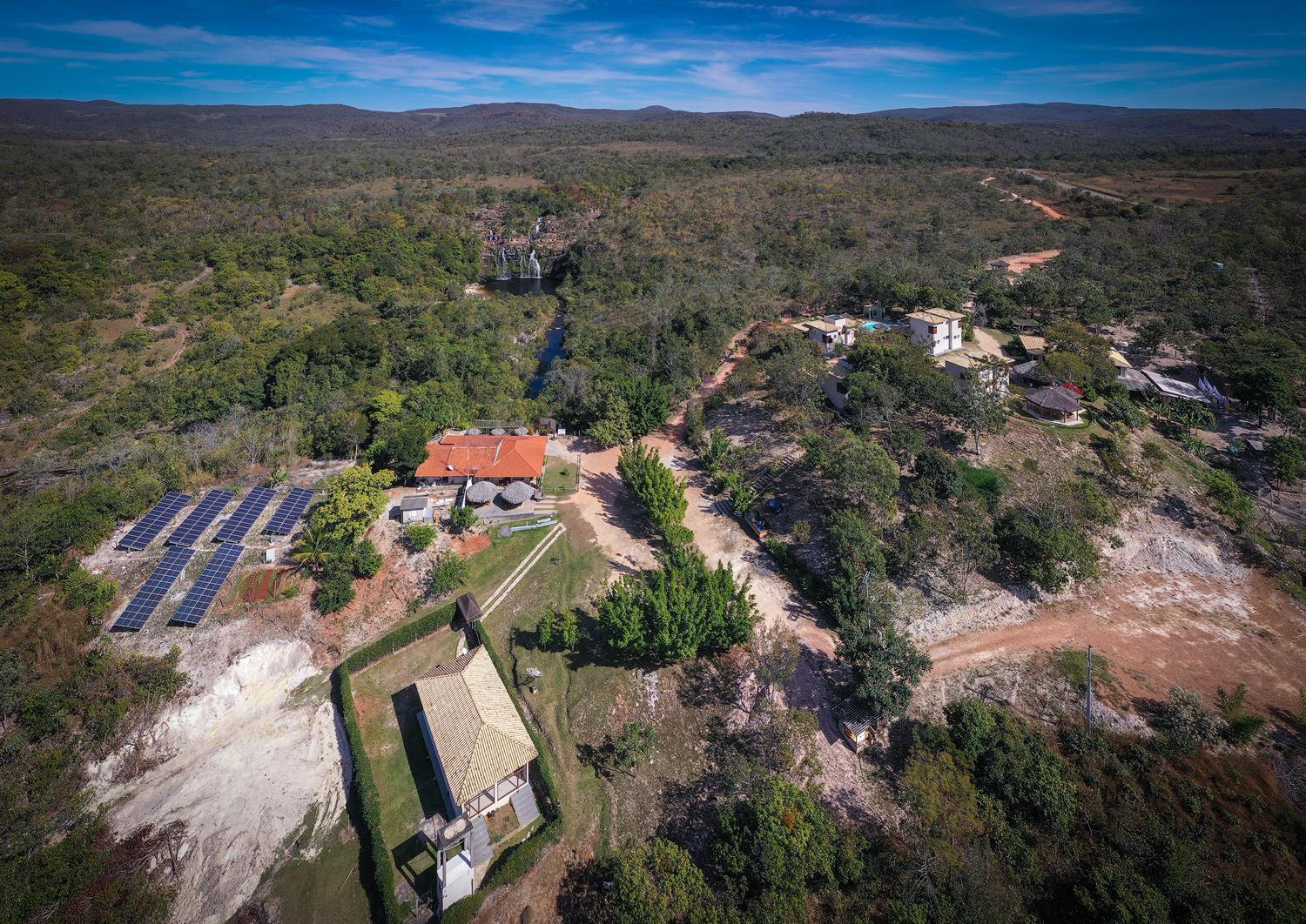 Pousada Cachoeira Poco Encantado Alto Paraíso de Goiás Exterior foto