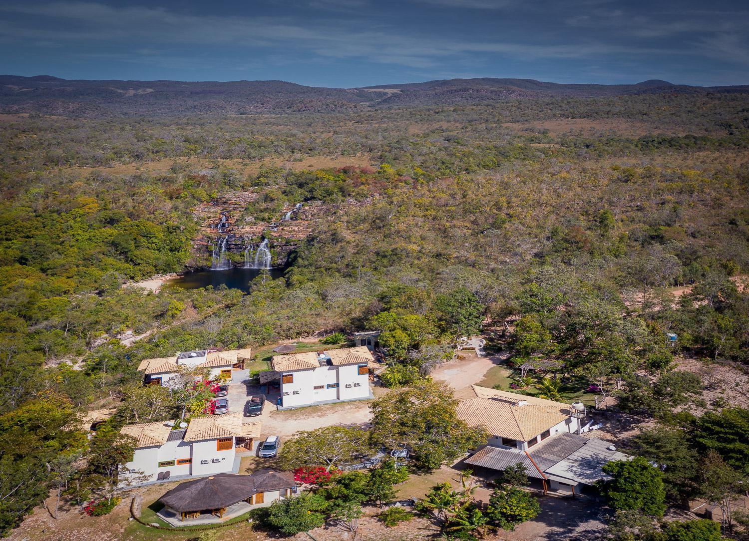 Pousada Cachoeira Poco Encantado Alto Paraíso de Goiás Exterior foto
